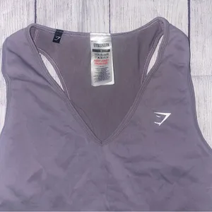 Gymshark Charcoal Everyday Sleeveless Croppes Tank thumbnail 3