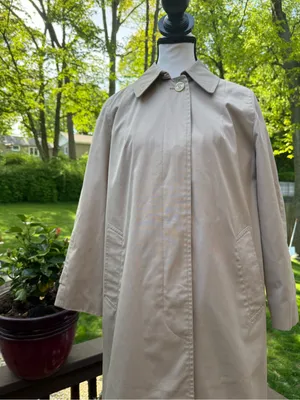 London Fog Women's Trench Coat in Beige thumbnail 3