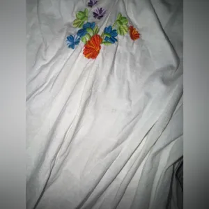 VSPINK Y2K Embroidered Chemise Slip Dress Large thumbnail 6