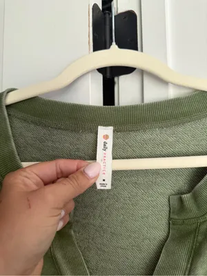 Daily practice Anthropologie‎ Terry Mini Dress green thumbnail 3