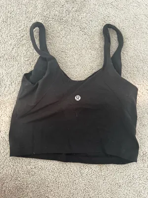 Lululemon Black align tank size 4 thumbnail 2