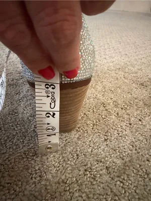 Ronilurn Silver Rhinestone Sparkly Western Cowboy Cowgirl Boots Size 9 Festival thumbnail 8