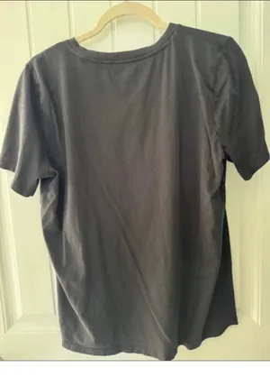 Michael Kors Black T-Shirt with Gold MK Emblem thumbnail 3