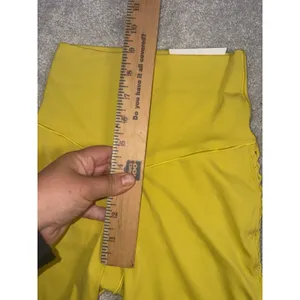offline by aerie hi rise shorts bike Chartreuse NWT Xs thumbnail 7