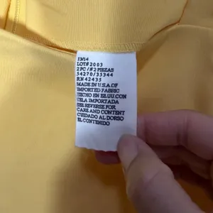 Dawn‎ Joy Yellow 2 Piece Skirt Suit Set Blazer Sheath Dress NWT Size 13/14 USA thumbnail 5