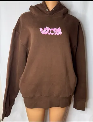 Brown oversized hoodie Size L thumbnail 4