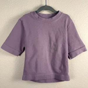 Everlane Ribbed Short Sleeve Tee Women XS Crew Neck Cotton Casual Minimalist thumbnail 1