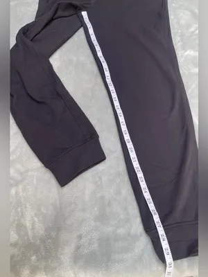 Lululemon Black joggers pants yoga Pilates gym loungewear Activewear training 8 thumbnail 5