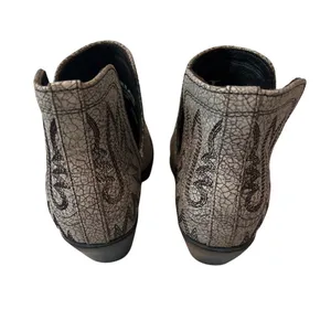 Ariat Dixon Embroidered leather pull-on bootie Blanco Size 5.5 B EUR 36 M thumbnail 4