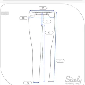 Miss Me Dark Blue Flair Wide Leg Low Rise Jeans 27 thumbnail 9