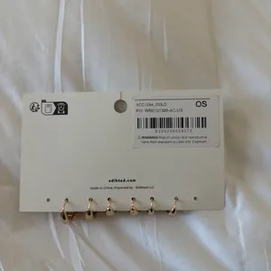 Edikted Earrings Gold thumbnail 2