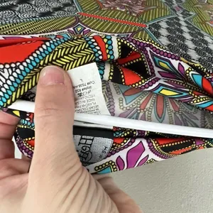 Green and Orange Maxi Skirt for Casual Wear thumbnail 3
