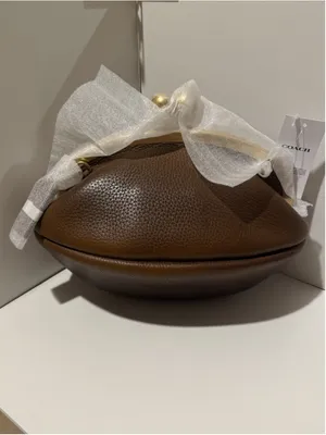 NEW Coach Football Kisslock Frame Bag CGP27 NWT IN HAND Ready to Ship thumbnail 4