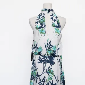 Adrianna Papell Floral Halter Midi‎ Dress thumbnail 6