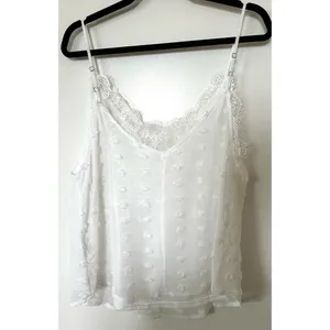 Vici Boutique White Puff Detail Camisole thumbnail 3