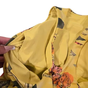 Athleta Yellow Iris Floral Concious Racerback Yoga Tank Top Size: S‎ thumbnail 4