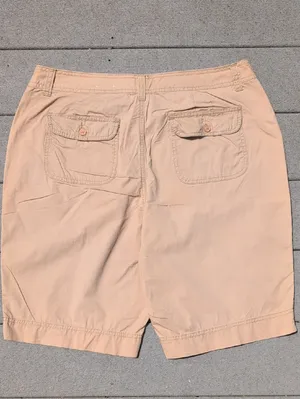 St. John's Bay Khaki Bermuda Shorts | Size 14 Khaki Bermuda Shorts thumbnail 6