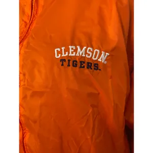 Clemson‎ Tigers Full Zip Jacket Women's XL Orange White Purple Lined Windbreaker thumbnail 9