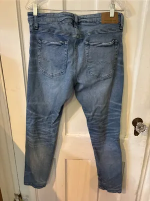 American Eagle Outfitters Light Blue Jeans 32x30 thumbnail 4