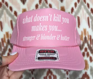Megan Mooney trucker hat Pink thumbnail 1