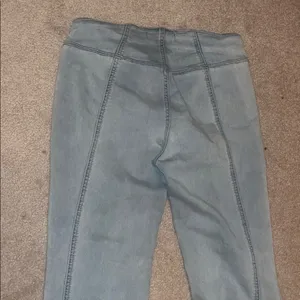 Free People Jett Low Rise Flare / Glass Blue 29 thumbnail 7