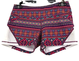 Born Primitive Size Small‎ Double Take Booty Shorts Aztec Print Athletic Active thumbnail 1