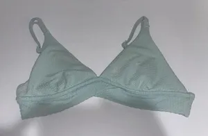 Aerie light blue bikini top thumbnail 1