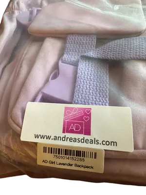 Andrea’s Deals NWT Travel Backpack, Multi-Pocket Waterproof College School Bag Lavender thumbnail 17