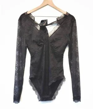 Anthropologie Lace Bodysuit thumbnail 4