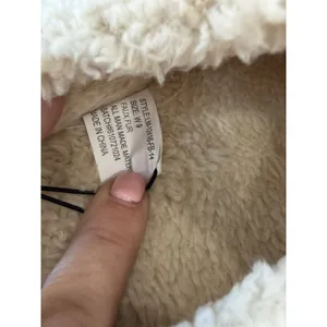 Cozy Red Heart Plush Slippers Size Women’s‎ 9 Faux Fur Sweetheart Sole Cozy Core thumbnail 6