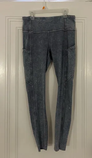 Lululemon Leggings 25" Ice Wash Asphalt Grey thumbnail 1