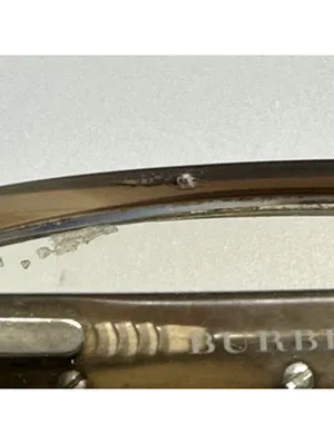 Burberry Rectangular Brown Prescription Glasses Frames with Case thumbnail 13