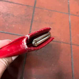 Fossil Red Leather Wallet thumbnail 6