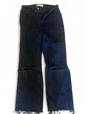 Abercrombie & Fitch Black 90s Relaxed High-Rise Jeans thumbnail 2