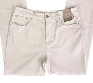 Madewell 90s Straight Jeans‎ High Rise Size W31 White Cream Fitted Through Hip thumbnail 1