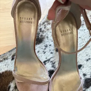 Stuart Weitzman The Nudist Sandals Heels size 7.5‎ thumbnail 3