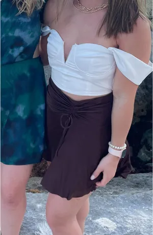 superdown Top White Crop thumbnail 5