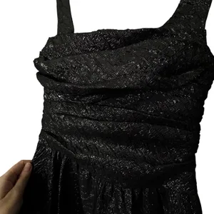 MAC DUGGAL Womens Black Sparkle Gown Dress 2‎ Formal Gala Prom Dance Whimsigoth thumbnail 5