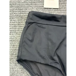 Andie Swim The Wide Band High Waist Bikini Bottom Black XS Classic Sexy AB454 thumbnail 2