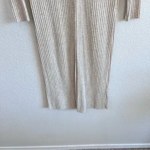 H&M Women's Ribbed Long Sleeve Sweater Dress thumbnail 6