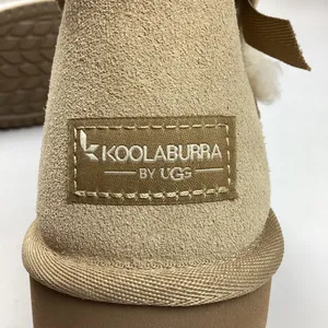 Koolaburra by UGG Victoria Mini Boots Sand Beige Suede Womens Sz 9 EUC thumbnail 7