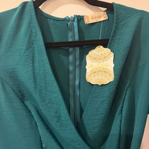 Altar’d State Hunter Long Sleeve Ruffle Mini Dress XS NWT thumbnail 3