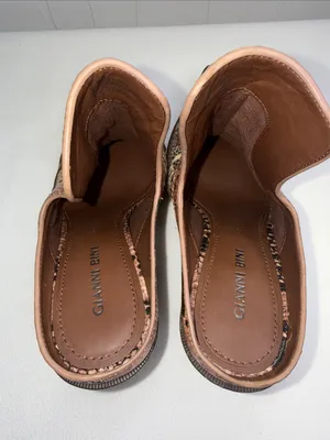 Gianni Bini "Maerren" Western Snake Print Mules thumbnail 5