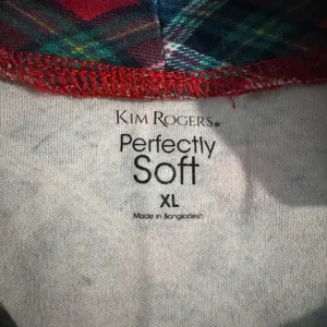 Kim Rogers XL Christmas Plaid Shirt thumbnail 4