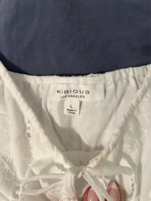 Flowy Top White Size L thumbnail 4