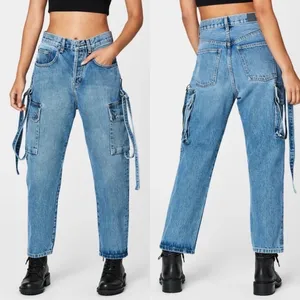 Carmar Haedus Super Baggy Cargo‎ Jeans Black 24 thumbnail 2