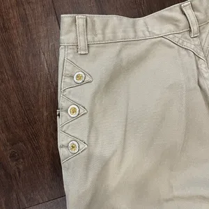 Vtg Lawman Jeans Superior Fit-Western Cowgirl 100% Cotton Sz-11 w/ Button Accent thumbnail 6