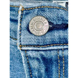 Abercrombie & Fitch Curve Love Ankle Straight Ultra High Rise Blue Jeans Sz 27 4 thumbnail 5