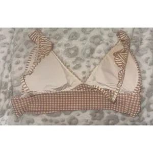 Aerie checkered swim top thumbnail 2