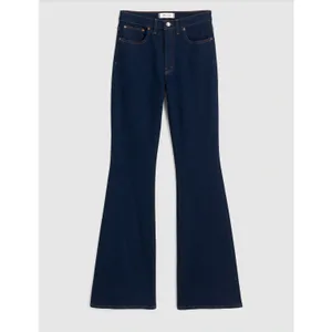 NEW Madewell The Stretch Flare Jean Rinse Wash Dark Blue High Rise US 26 thumbnail 5